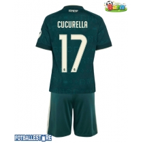 Real Madrid Marc Cucurella #17 Bortedraktsett Barn 2026-27 Kortermet (+ Korte bukser)